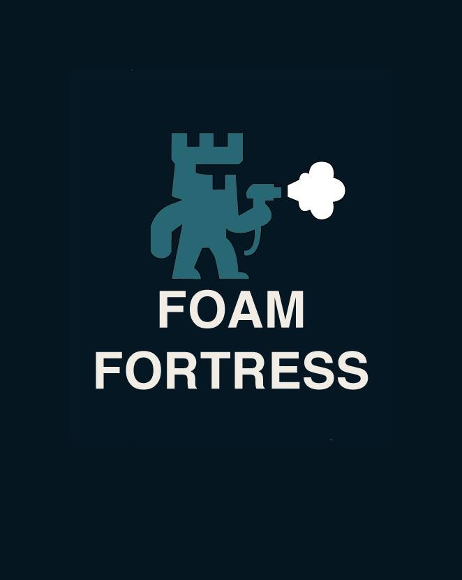 Foam Fortress company logo in header navigation